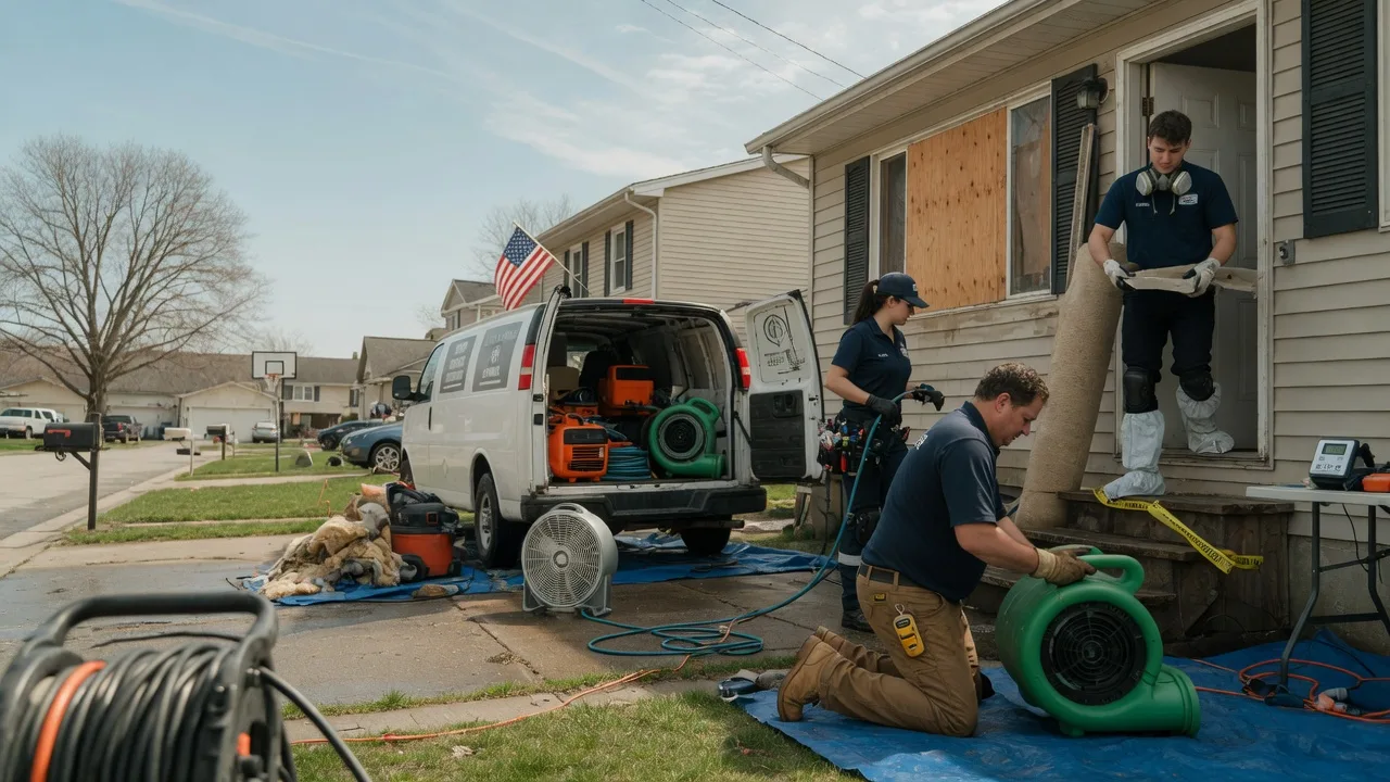Water Damage Restoration in Carney, OK near me
